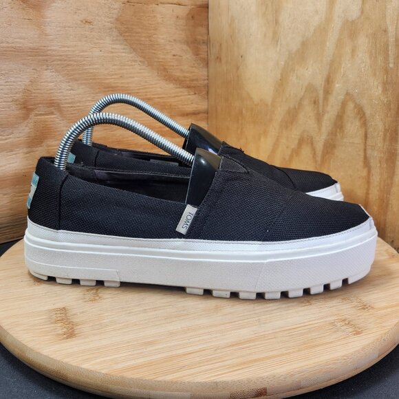 Toms Womens Alpargata Platform Sneakers - Picture 1 of 9